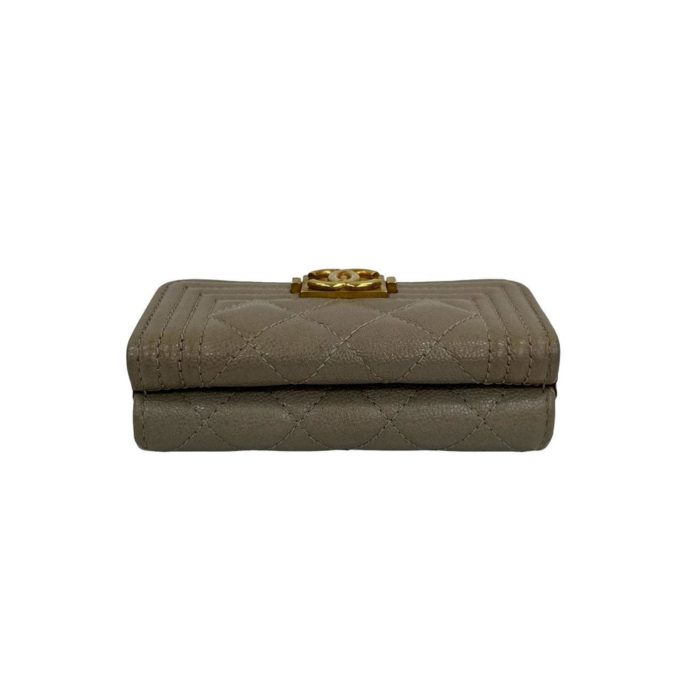 Chanel Boy Chanel Caviar Wallet