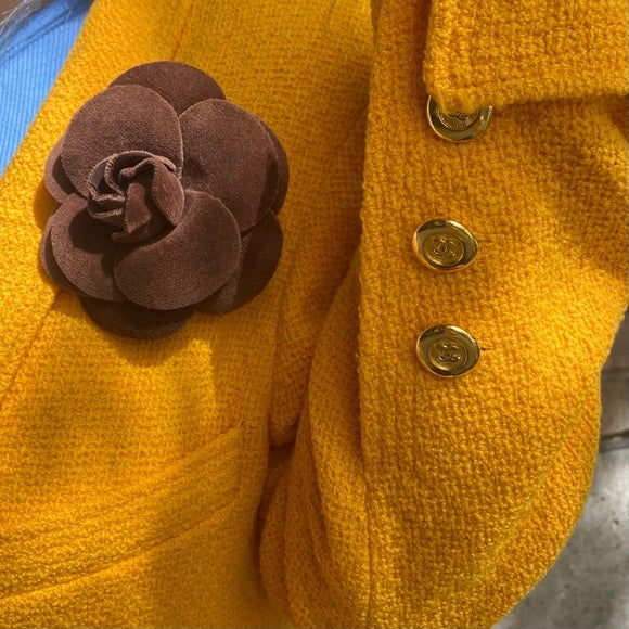 Chanel Camellia brooch