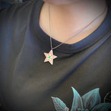 Chanel two sides star necklace