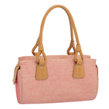 Luxury Burberry Tote Bag Canvas Red Auth mr023