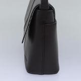 Luxury Burberry Shoulder Bag Leather Brown Auth mr277