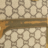 Gucci Web Sherry Line GG Canvas Tote Bag Beige Red Green ms041