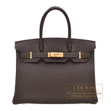 Hermes Birkin 25 Leather Gold Hardware Handbag Bag for Women (Grey Matt)