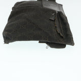 Gucci GG Canvas Waist Bag Dark Brown 28566 35115