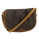 Louis Vuitton Monogram Menilmontant PM Shoulder Bag LV Auth