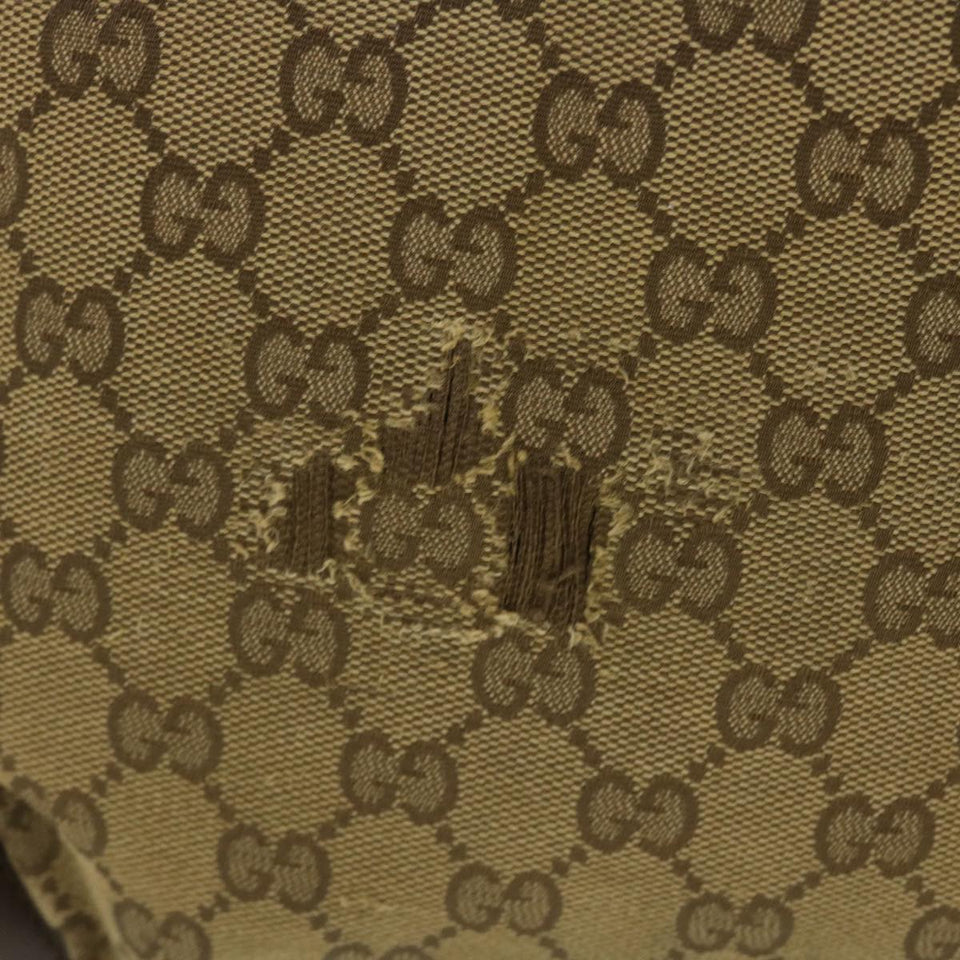Gucci GG Canvas Hand Bag Beige 019.0401 002058 ny236
