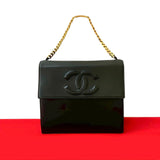 Chanel Coco Mark Lambskin Handbag