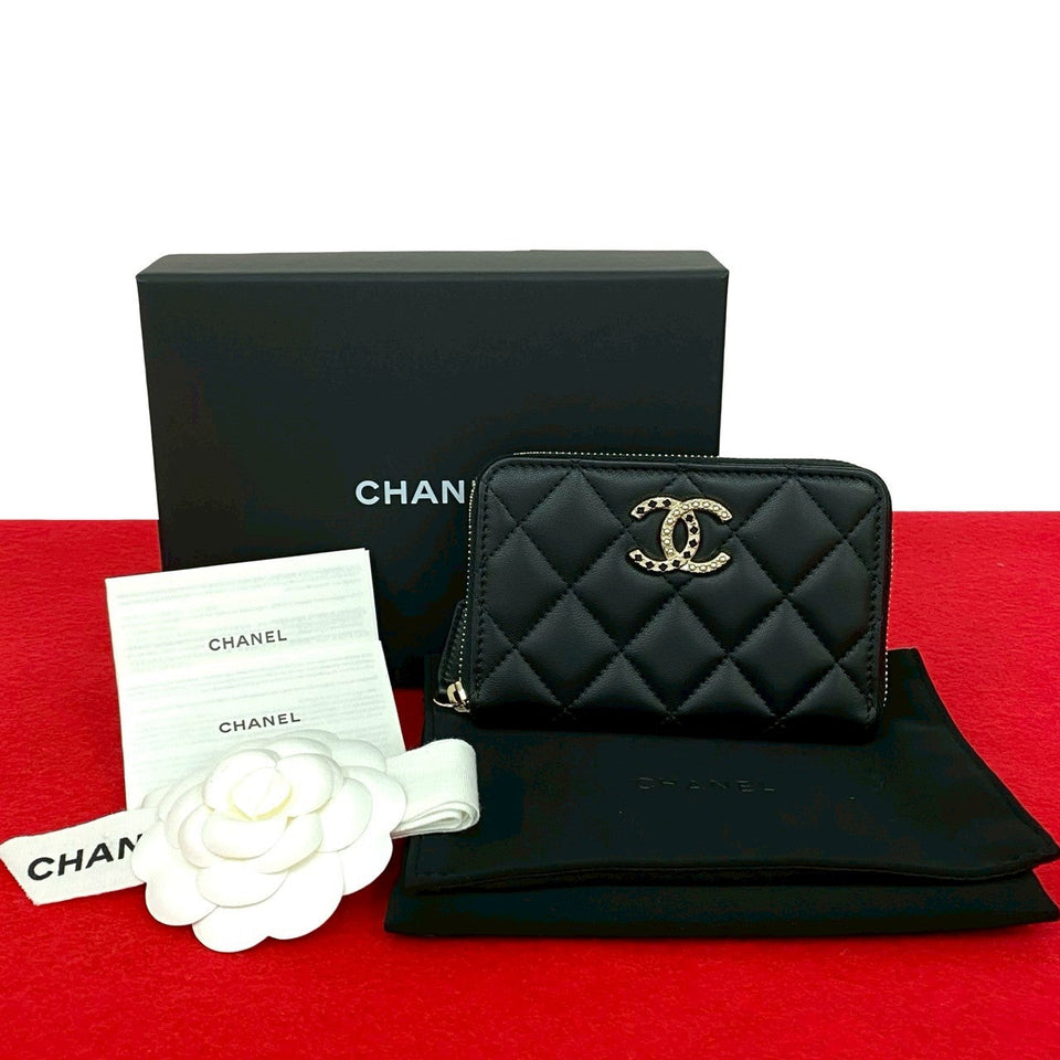 Chanel Matelassé Lambskin Coin Case