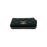 Chanel Matelassé Lambskin Coin Case