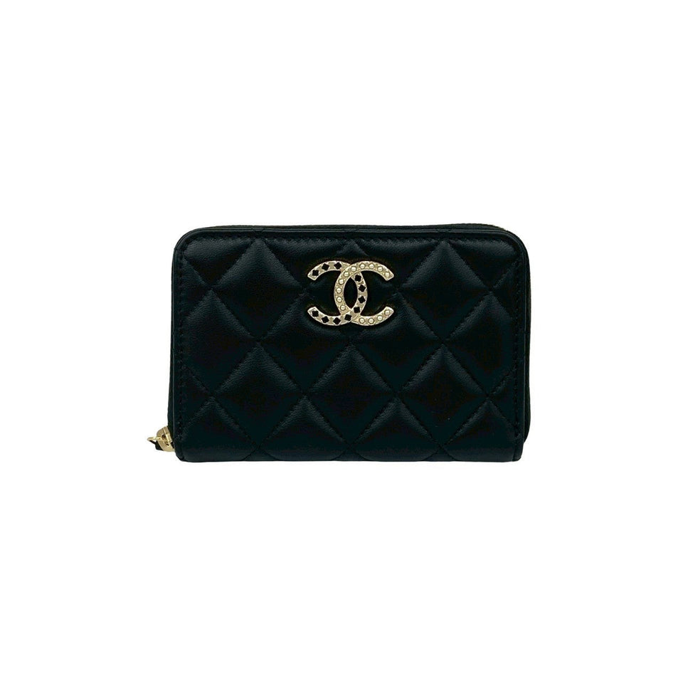 Chanel Matelassé Lambskin Coin Case