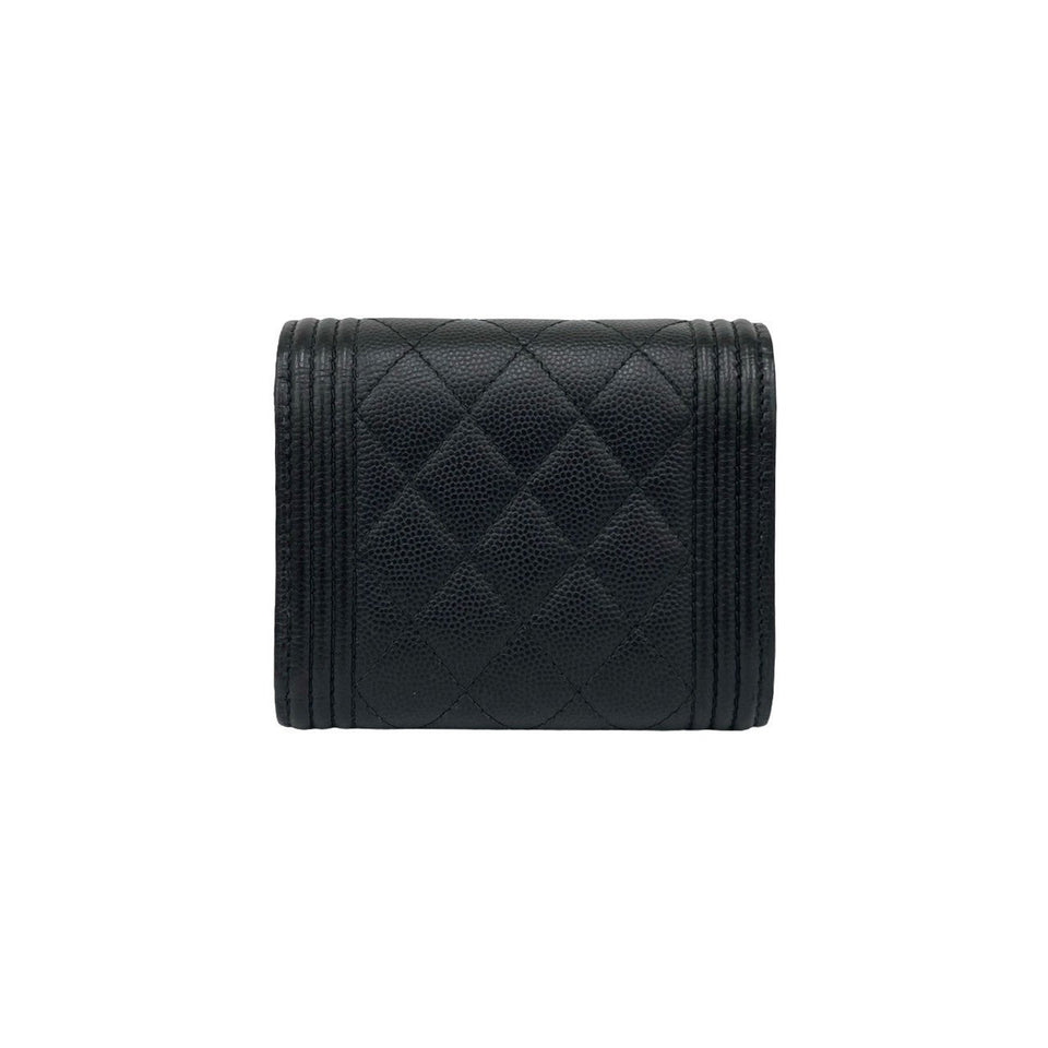 Chanel Boy Chanel Caviar Wallet