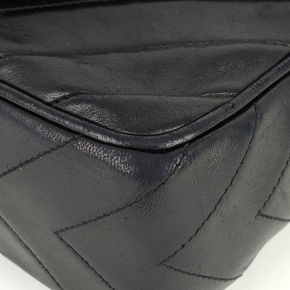 Chanel CC Camera Lambskin Crossbody Bag