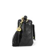 Chanel CC Camera Lambskin Crossbody Bag