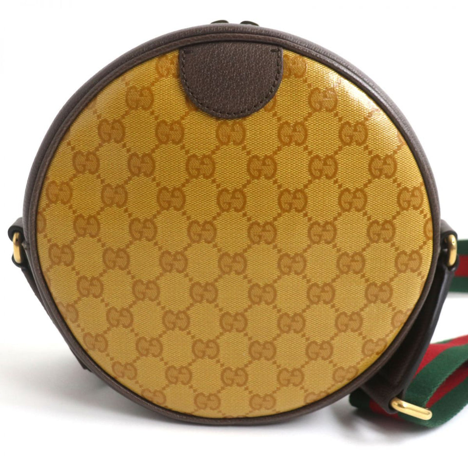 Gucci Shoulder Bag GG crystal canvas multicolor Adidas x Gucci collaboration Ofidia