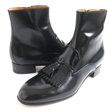Gucci boots Patent leather black mens 9 1/2