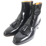 Gucci boots Patent leather black mens 9 1/2