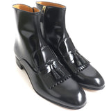 Gucci boots Patent leather black mens 9 1/2