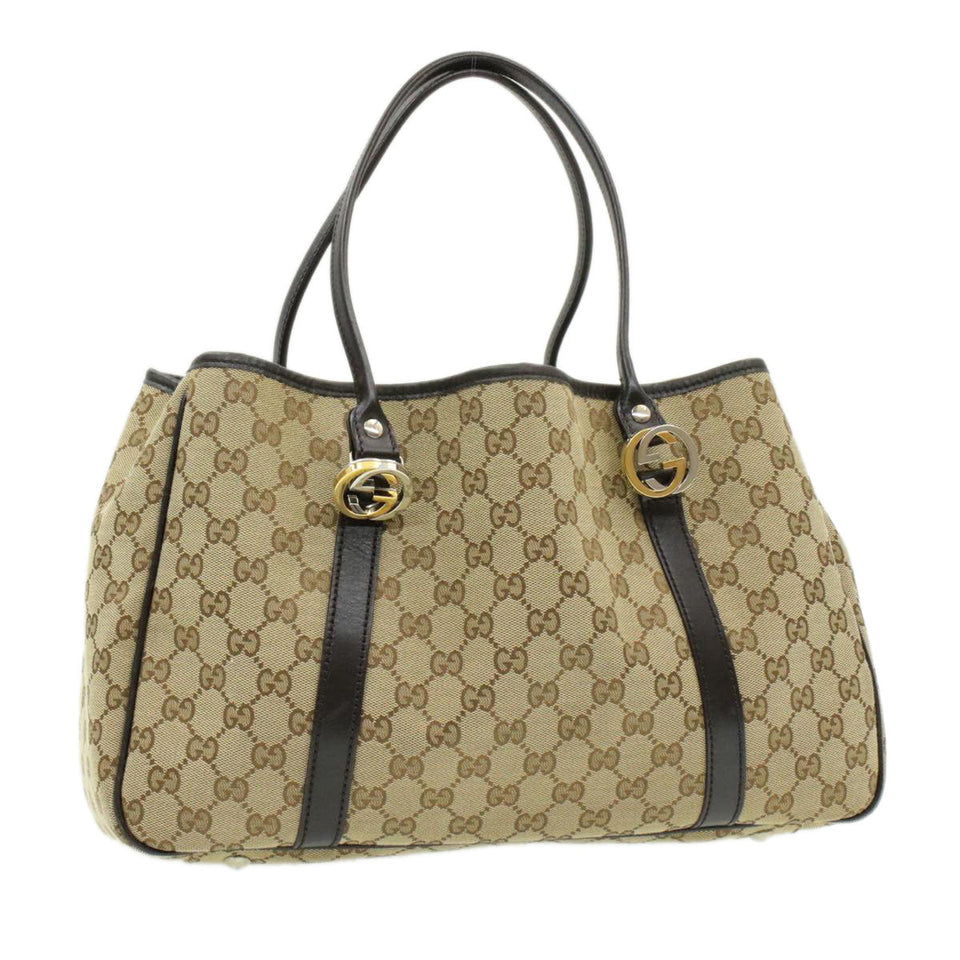 Gucci Interlocking GG Canvas Tote Bag Beige 232957520981 pg1427