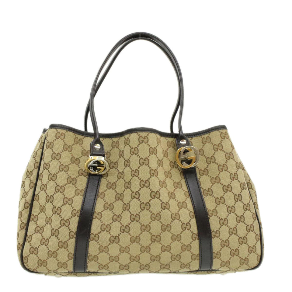 Gucci Interlocking GG Canvas Tote Bag Beige 232957520981 pg1427