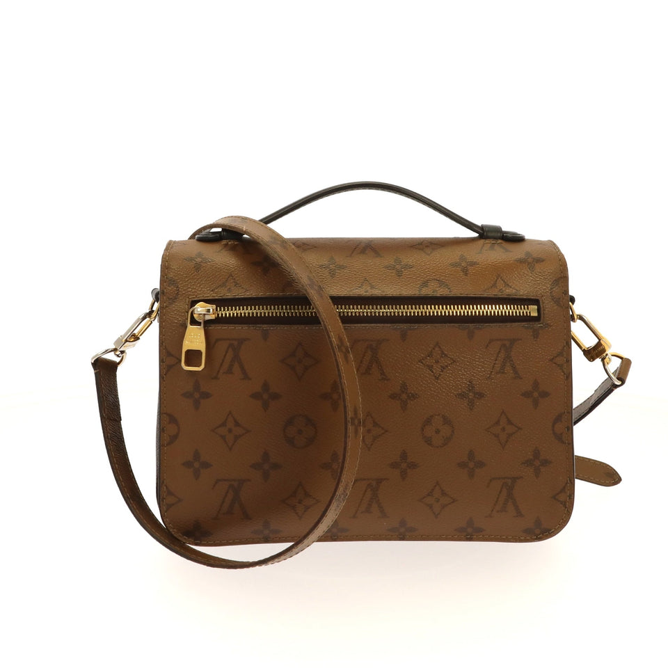 Louis Vuitton Metis Crossbody Bag in Brown Canvas