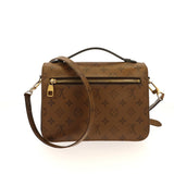 Louis Vuitton Metis Crossbody Bag in Brown Canvas