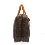 Louis Vuitton Deauville Handbag in Brown Canvas