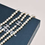 Chanel CC Collection Faux Pearl Necklace