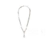 Hermes Kelly Chain Choker/Bracelet with Touret Clasp Sliver Ag925