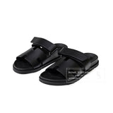 Hermes Chypre Sandal Men's Black Calf 40.5