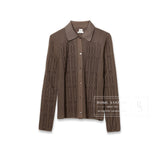 Hermes Inspiration Chemise igan Marron Tarn