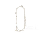 Hermes Farandole Long Necklace 120cm Silver Ag925