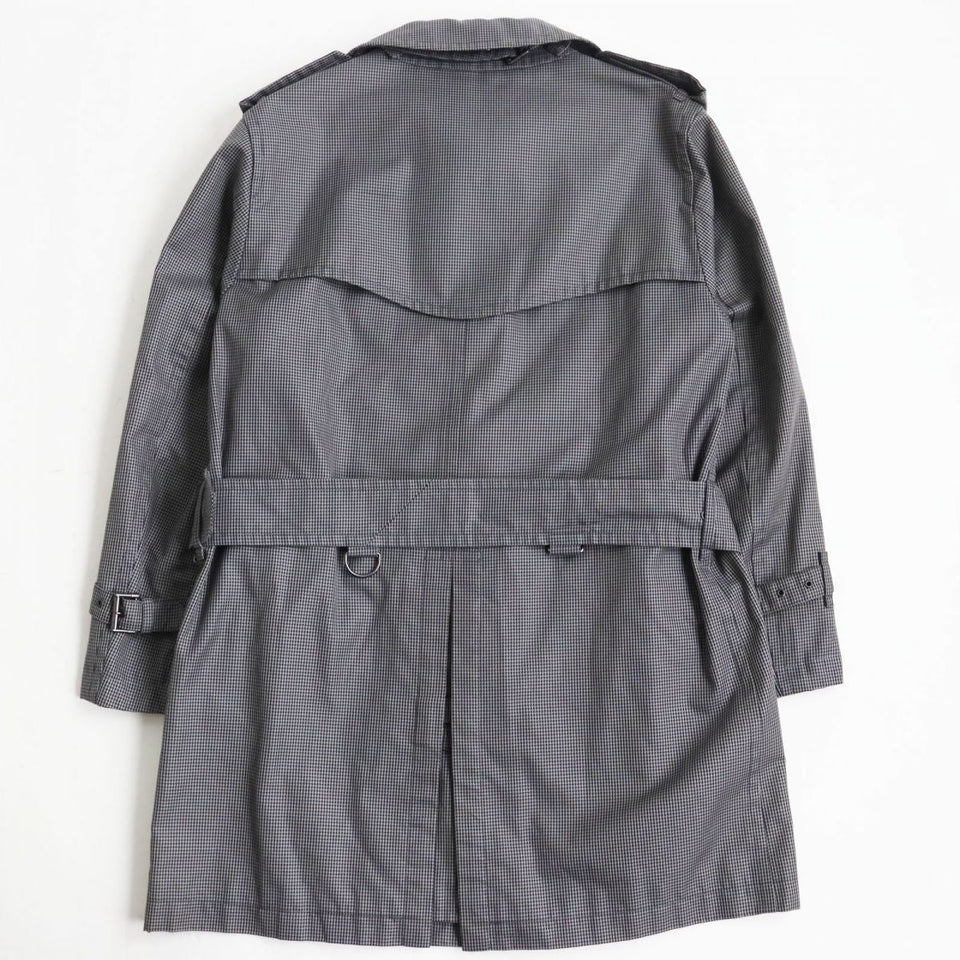 Burberry trench coat Main: 100% cotton, Lining: cotton, Lining: polyester Gray type mens M