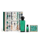 Hermes D'Orange Verte Eau De Cologne 3.4oz Soap 1.7oz Mini Set Green