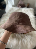 Luxury Burberry MH Check Rev Bucket Dusk Hat
