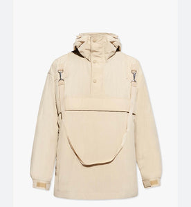 Luxury Burberry Baybridge Men's Outdoor Hooded Jacket Beige Jacket