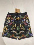 Luxury Burberry Kids Roman Coral Black IP Design Shorts 12Y