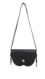 Luxury Burberry LL SM Chess Satchel Bag Black Leather Satchel