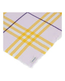 Luxury Burberry Checked Wool Scarf Womens 8079704
