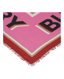 Luxury Burberry Logo Printed Scarf Womens 8071829