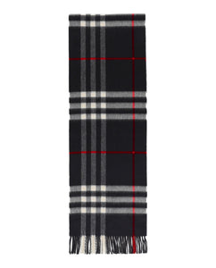 Luxury Burberry Check Cashmere Scarf Womens 8015542