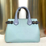 Luxury Burberry Banner Blue Tote Bag