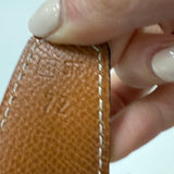 Hermes H Leather Belt Black 70-74cm