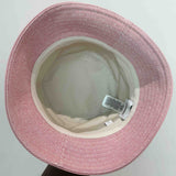 Luxury Burberry Bucket Hat Pink Hat