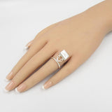 Hermes Constance Amulet Ring Silver Rings