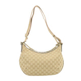 Gucci Sherry Line GG Canvas Shoulder Bag Beige Pink Gold 181092 rd1354