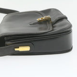 Gucci Shoulder Bag Leather Black rd1974