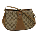 Gucci Web Sherry Line GG Canvas Shoulder Bag Beige Red Green 116 rd2110