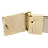 Gucci GG Canvas Belt Leather Beige White rd2130