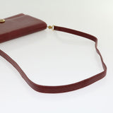 Gucci Shoulder Bag Leather Red rd2208