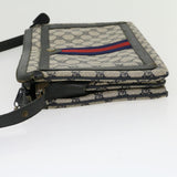 Gucci GG Canvas Sherry Line Shoulder Bag Beige Red Navy 1402013 rd2346